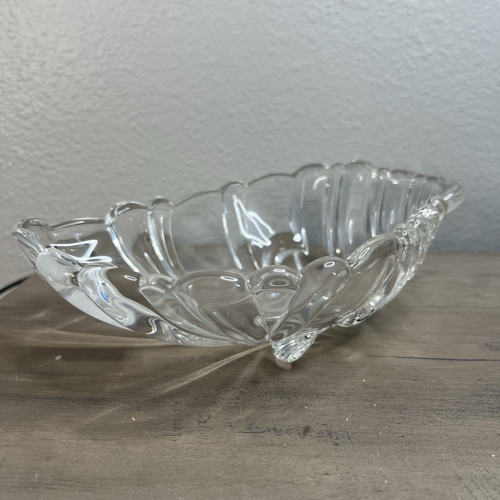 NOS Vintage Studio Nova NAUTILUS Nautical Wave Design Condiment Bowl 8.25" X 6"